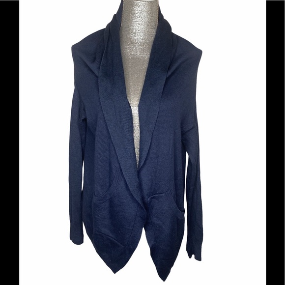 Lululemon Cabin Yogi Cardigan Wrap Inkwell 4 - Picture 1 of 6